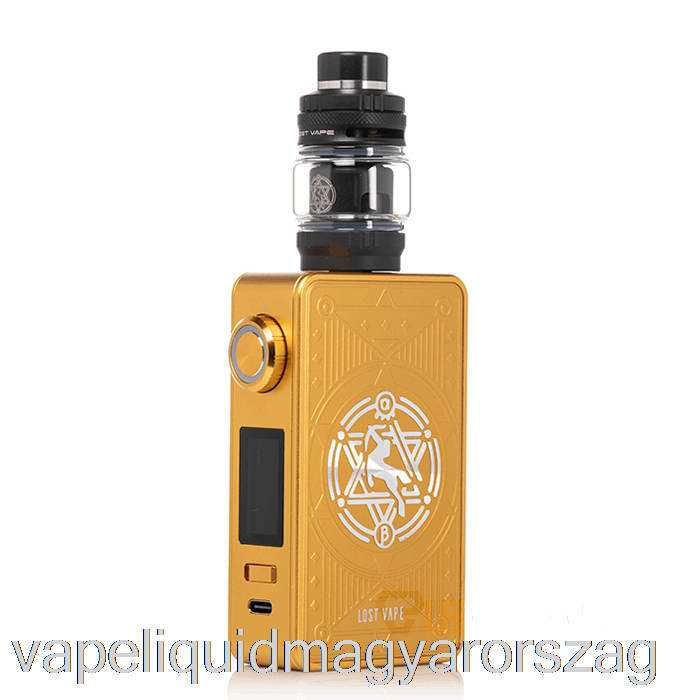 Elveszett Vape Centaurus M200 Kezdőkészlet Arany Lovag Vape Toll